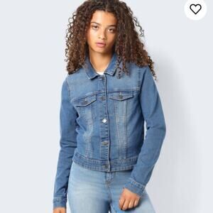 Noisy May Short Denim Jacket Size M